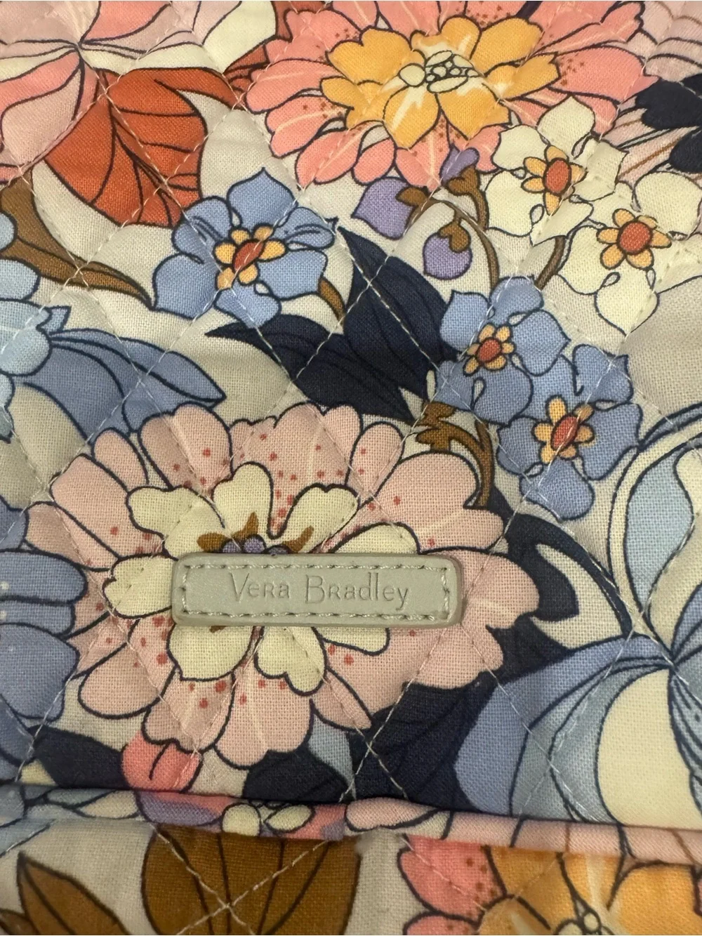 Vera Bradley Quilted Aloha Blooms Lunchbag